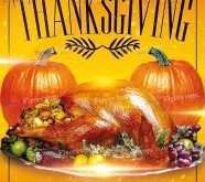 94 Create Thanksgiving Dinner Flyer Template Free Layouts with Thanksgiving Dinner Flyer Template Free