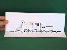 94 Create Train Pop Up Card Template Formating for Train Pop Up Card Template