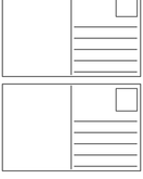 94 Creating Blank Postcard Template With Lines Layouts by Blank Postcard Template With Lines