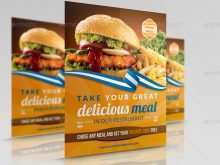 94 Creating Burger Promotion Flyer Template Layouts with Burger Promotion Flyer Template