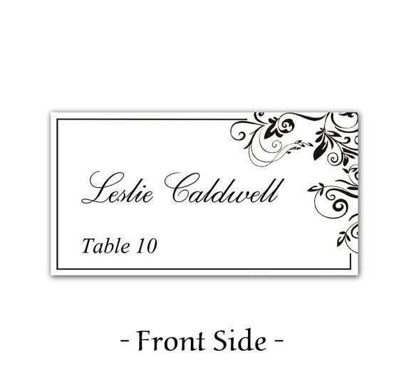 94 Creating Free Place Card Template Microsoft Word in Photoshop for Free Place Card Template Microsoft Word