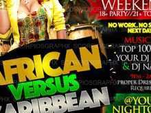 94 Creative Caribbean Party Flyer Template Download with Caribbean Party Flyer Template