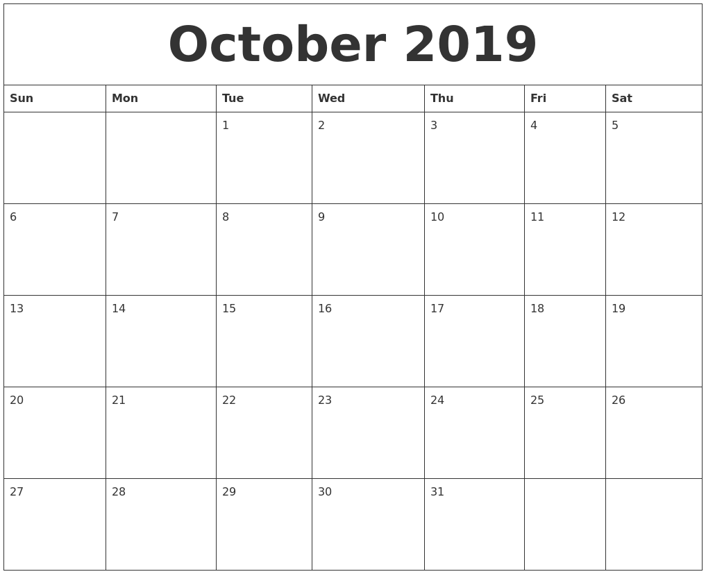 94 Creative Daily Calendar Template 2019 Templates with Daily Calendar Template 2019