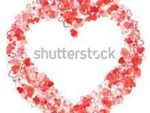 94 Creative Heart Shaped Card Templates Photo by Heart Shaped Card Templates