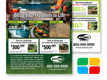 94 Creative Landscaping Flyers Templates Free Layouts for Landscaping Flyers Templates Free
