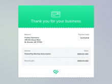 94 Creative Monthly Invoice Email Template Templates by Monthly Invoice Email Template