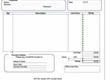 94 Creative Vat Invoice Templates Uk For Free with Vat Invoice Templates Uk