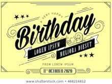 Guitar Birthday Card Template