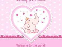 Baby Card Template Microsoft Word