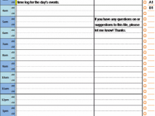 94 Customize Our Free Daily Task Agenda Template Maker with Daily Task Agenda Template