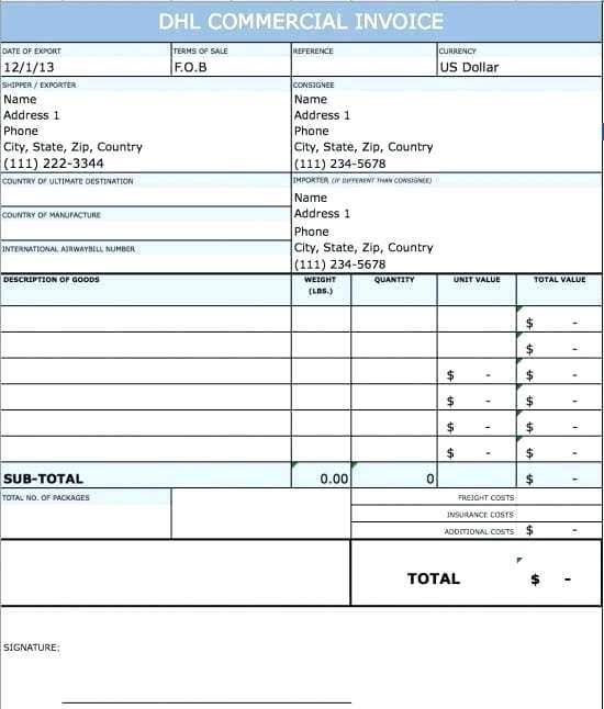 94 Customize Our Free Invoice Shipping Template PSD File for Invoice ...