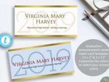 94 Customize Our Free Name Card Template For Graduation Announcements for Ms Word with Name Card Template For Graduation Announcements