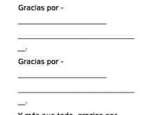 94 Customize Our Free Thank You Card Template Spanish with Thank You Card Template Spanish