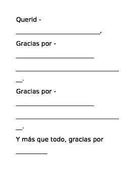 94 Customize Our Free Thank You Card Template Spanish with Thank You Card Template Spanish