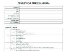 94 Customize Our Free Weekly Meeting Agenda Template Excel for Ms Word for Weekly Meeting Agenda Template Excel