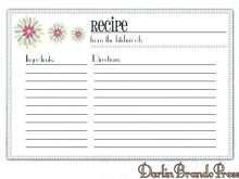 94 Customize Recipe Card Template For Word 2010 Download with Recipe Card Template For Word 2010