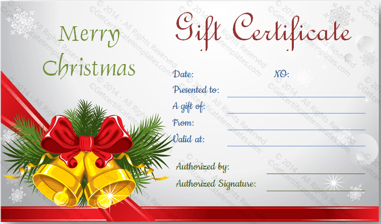 94 Customize Xmas Gift Card Template Free Now for Xmas Gift Card Template Free