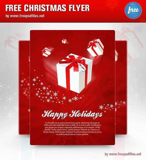 94 Format Free Christmas Flyer Templates Download for Ms Word by Free Christmas Flyer Templates Download