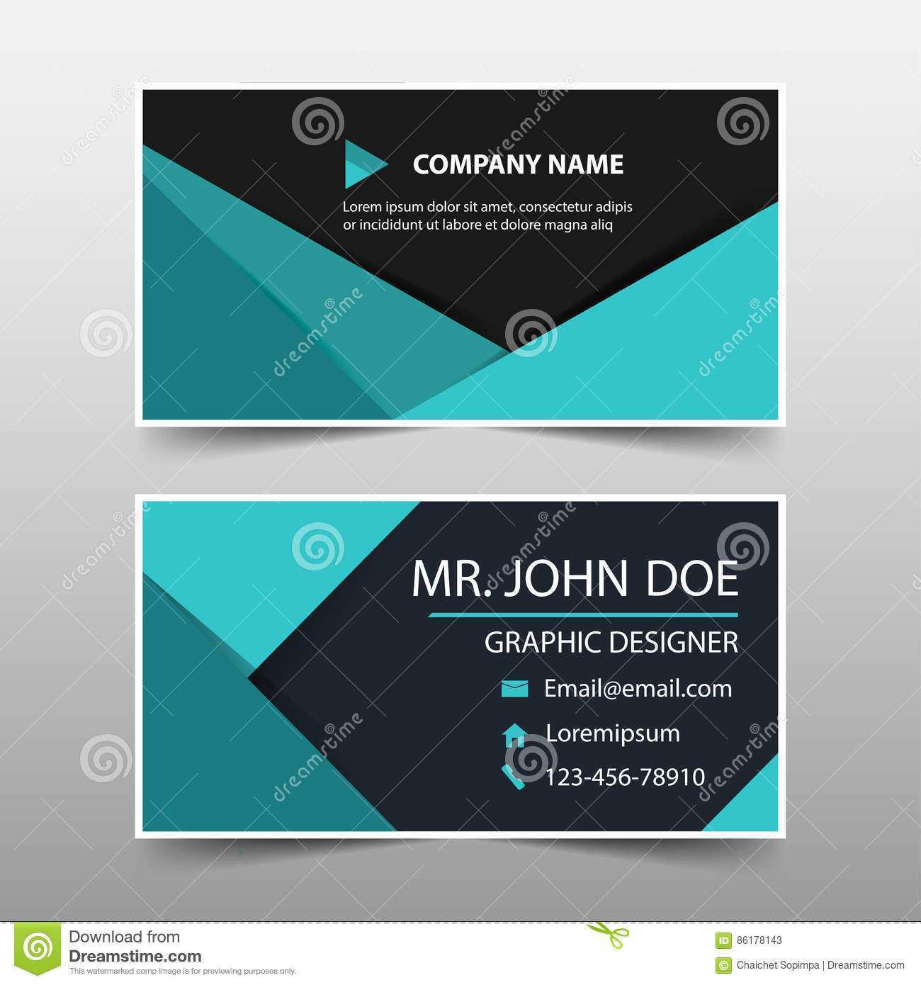 94 Format Horizontal Name Card Template Formating with Horizontal Name Card Template
