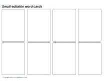 Microsoft Word Flashcard Template Download