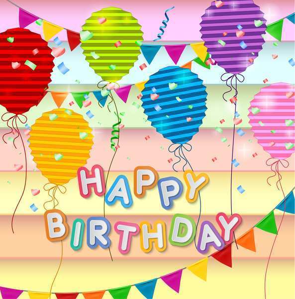  Birthday Card Template Adobe Illustrator  Cards  Design 