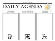 94 Free Daily Class Agenda Template Layouts for Daily Class Agenda Template