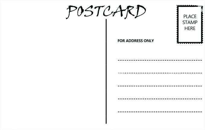 94 Free Postcard Template Word Mac Download by Postcard Template Word Mac