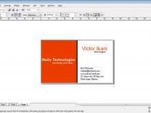 94 Free Printable Business Card Design In Corel Draw Online Formating by Business Card Design In Corel Draw Online