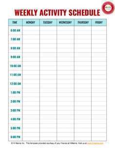 94 Free Printable Class Schedule Template Numbers For Free by Class Schedule Template Numbers