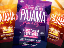 94 How To Create Pajama Party Flyer Template Now by Pajama Party Flyer Template