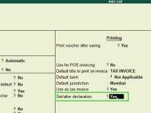 94 How To Create Tax Invoice Declaration Format With Stunning Design by Tax Invoice Declaration Format