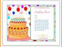 94 Online Birthday Card Layout Word by Birthday Card Layout Word