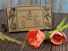 94 Online Flower Gift Card Holder Template Maker by Flower Gift Card Holder Template
