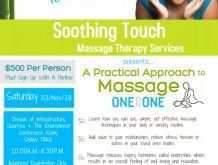 94 Printable Chair Massage Flyer Templates for Ms Word with Chair Massage Flyer Templates