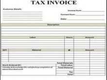 94 Printable Tax Invoice Format In Karnataka PSD File for Tax Invoice Format In Karnataka