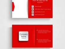 94 Report Business Card Template Red Maker with Business Card Template Red