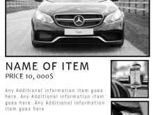 94 Report Car Flyer Template Free Layouts with Car Flyer Template Free