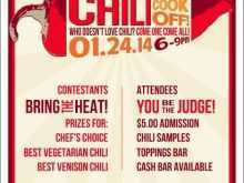 94 Report Chili Cook Off Flyer Template Free Maker for Chili Cook Off Flyer Template Free