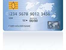 94 Report Credit Card Design Template Vector Download for Credit Card Design Template Vector