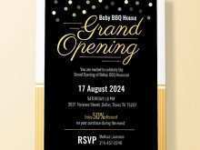 94 Report Invitation Card Template For Grand Opening Now by Invitation Card Template For Grand Opening