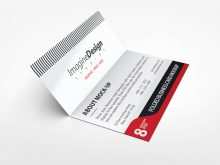 94 Standard Folded Business Card Design Template in Word by Folded Business Card Design Template