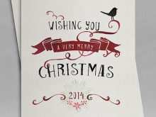 Christmas Card Template Pdf