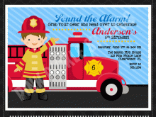 94 The Best Fire Truck Thank You Card Template Templates by Fire Truck Thank You Card Template