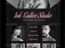94 Visiting Tattoo Flyer Template Free in Word with Tattoo Flyer Template Free
