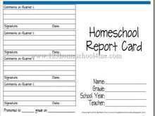 95 Adding Homeschool Middle School Report Card Template Free in Photoshop with Homeschool Middle School Report Card Template Free