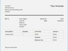 95 Adding Tax Invoice Template Excel Australia With Stunning Design with Tax Invoice Template Excel Australia