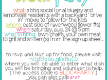 95 Best Block Party Template Flyers Free in Word by Block Party Template Flyers Free