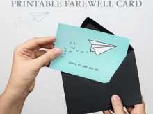 95 Best Farewell Card Templates List Download for Farewell Card Templates List