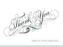 95 Best Free Thank You Card Template Black And White Now by Free Thank You Card Template Black And White