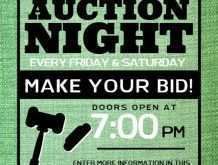 95 Blank Auction Flyer Template in Word with Auction Flyer Template